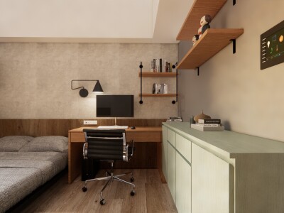 小坪數  |輕工業風設計