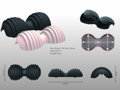 日本浴室按摩球產品設計