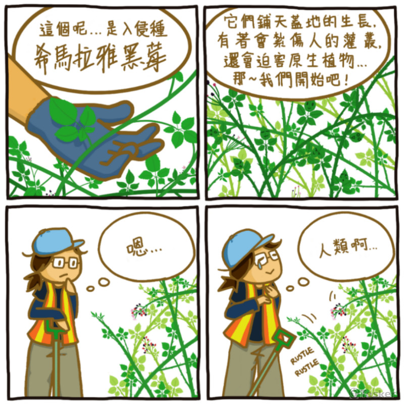 人類在大自然中是怎麼樣的角色呢？