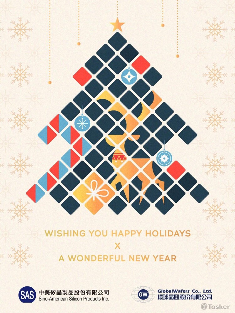 賀卡設計 X 藍色聖誕 (Blue X'mas)