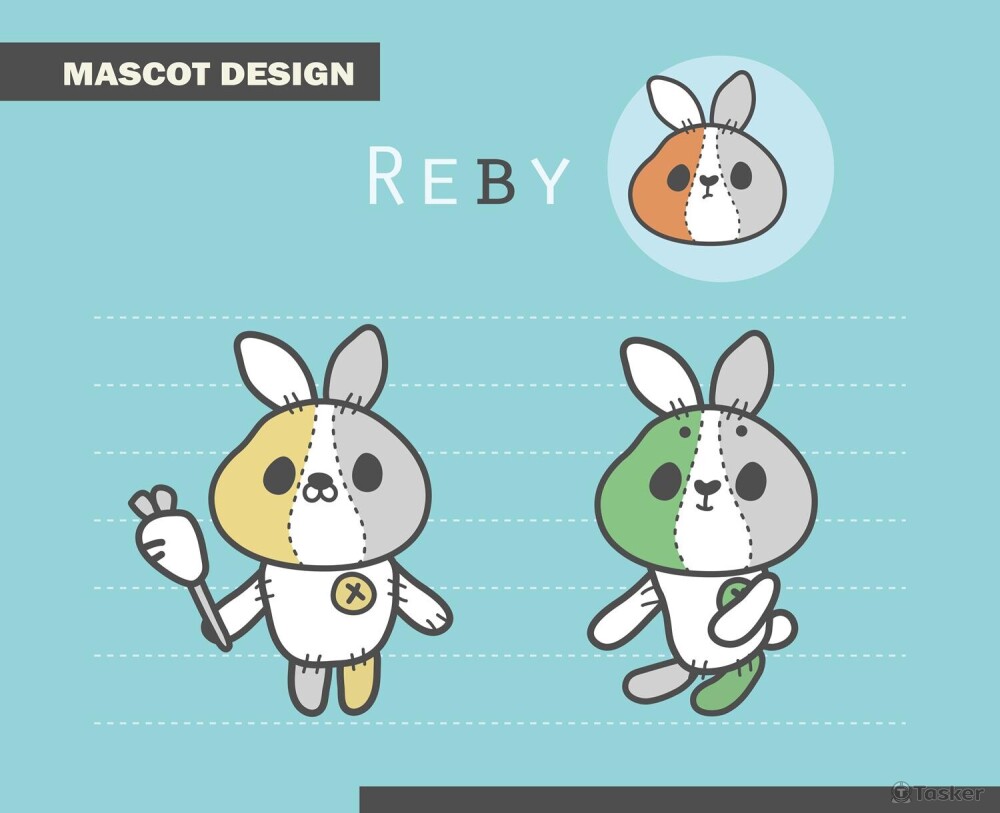 吉祥物設計 X REBY