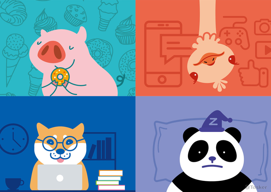 文明病-插畫設計