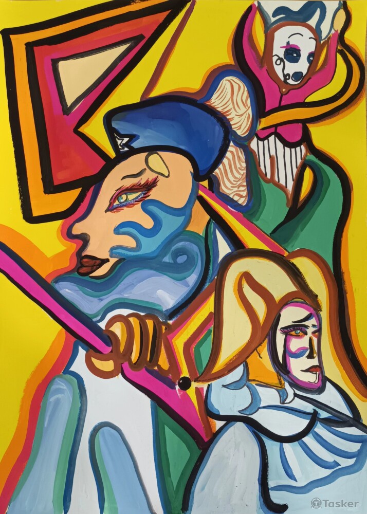 《嘉年華 》廣告顏料