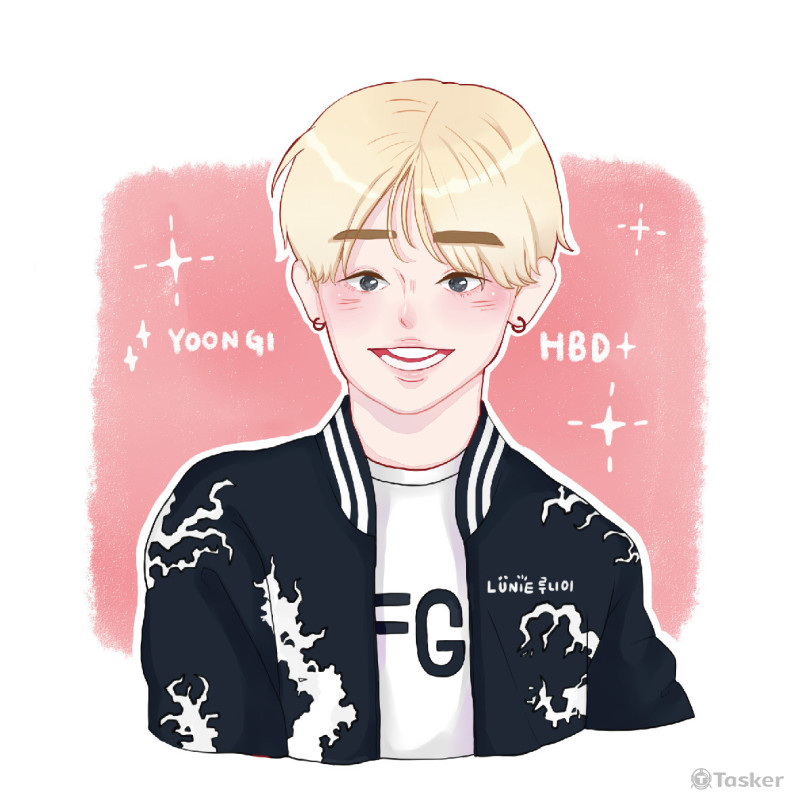 上色-人物半身-簡單背景