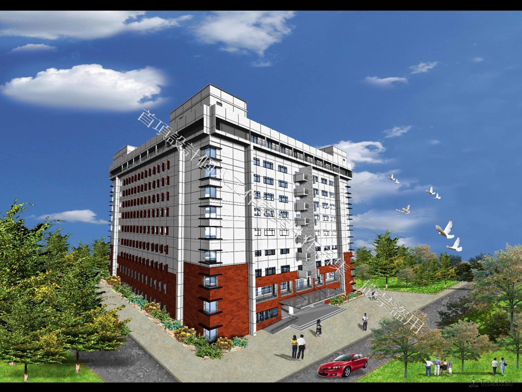 醒吾大學教學大樓外觀設計1