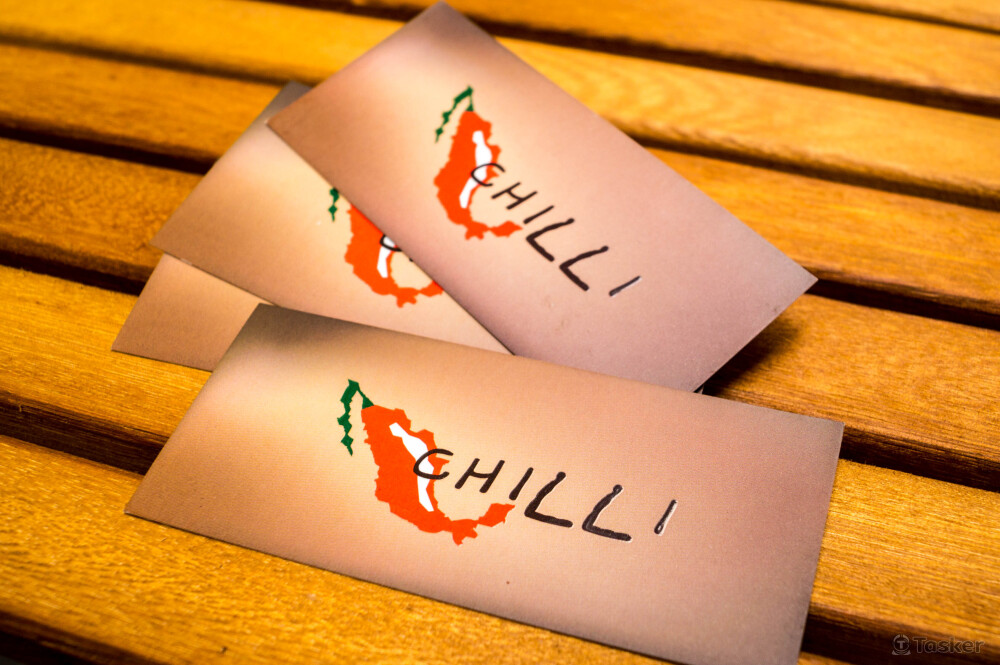 Chilli 美式餐廳 名片設計