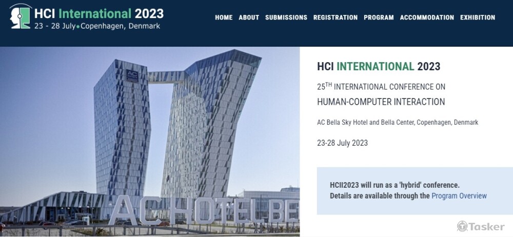 國際研討會-HCI International 2023