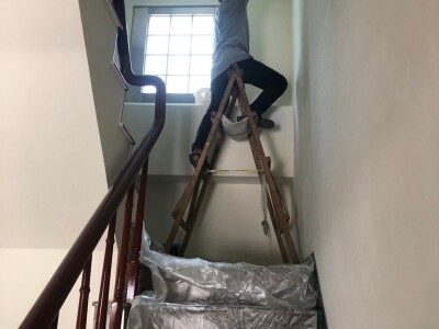 油漆-台南安定區銷售物件牆面破損壁癌油漆修復