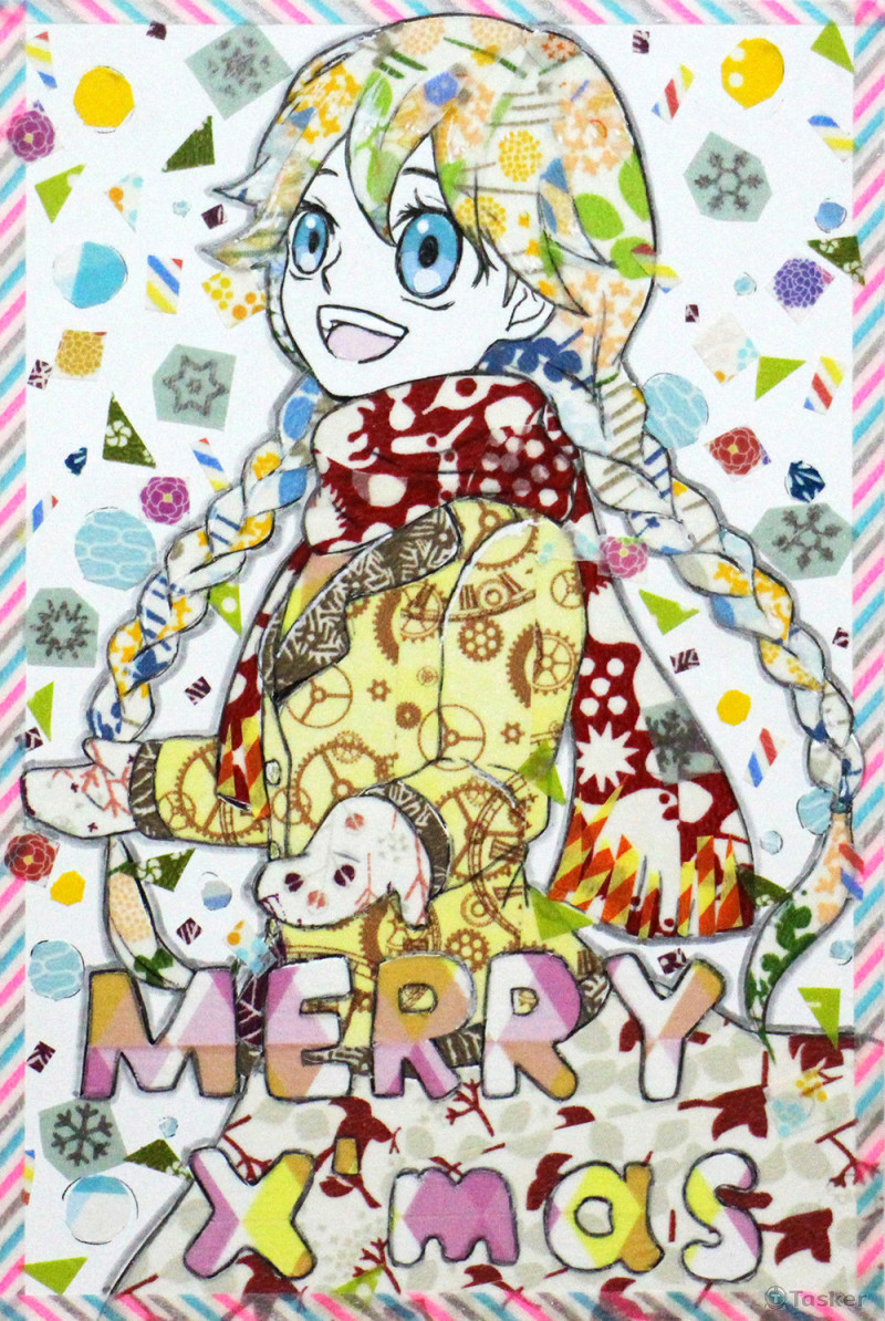 聖誕節交換卡片(2016)