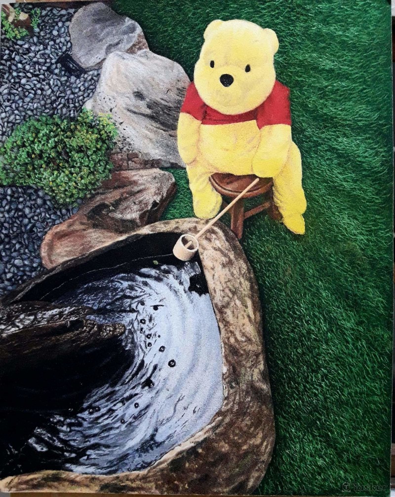 朱國富-砂畫名師-細節處理-作品之一