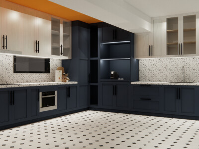 北寧路廚房渲染案