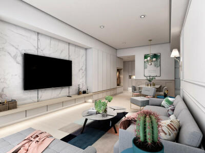 高雄張小姐住宅設計案3D