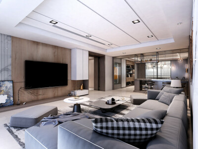 桃園張公館住宅設計案3D