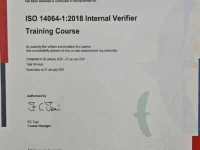 ISO 14064-1 碳盤查