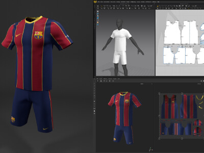 3D角色建模渲染