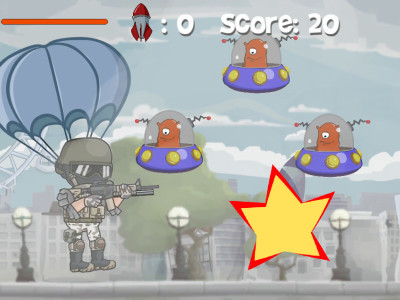 2D 橫向卷軸射擊遊戲