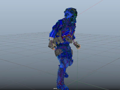 游戰角色人物建模