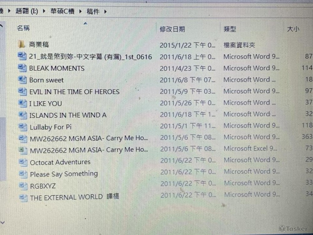 各大影展之翻譯作品一
