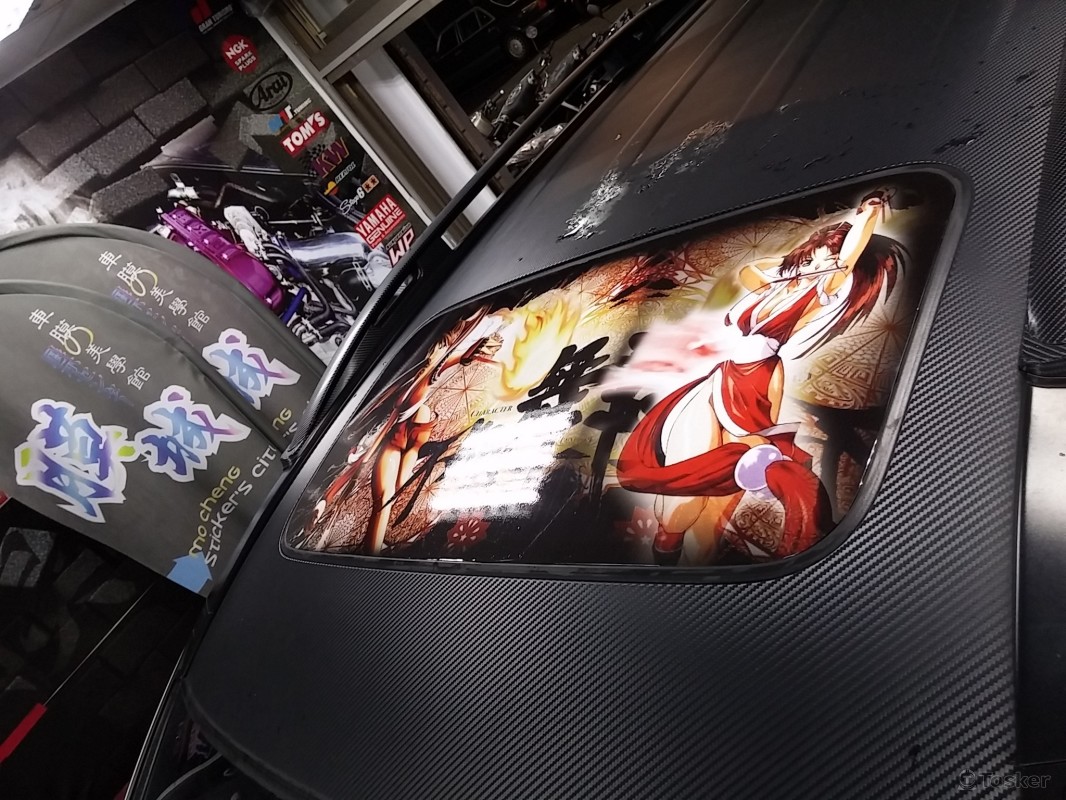 彩繪設計範例-天窗洞洞貼