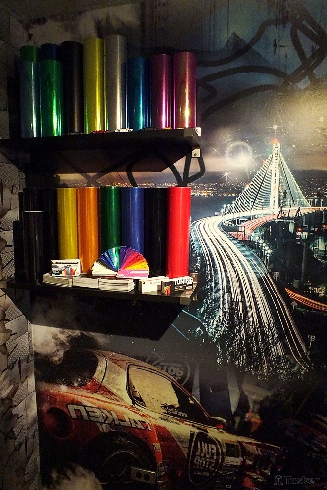 商業壁紙設計-工廠風