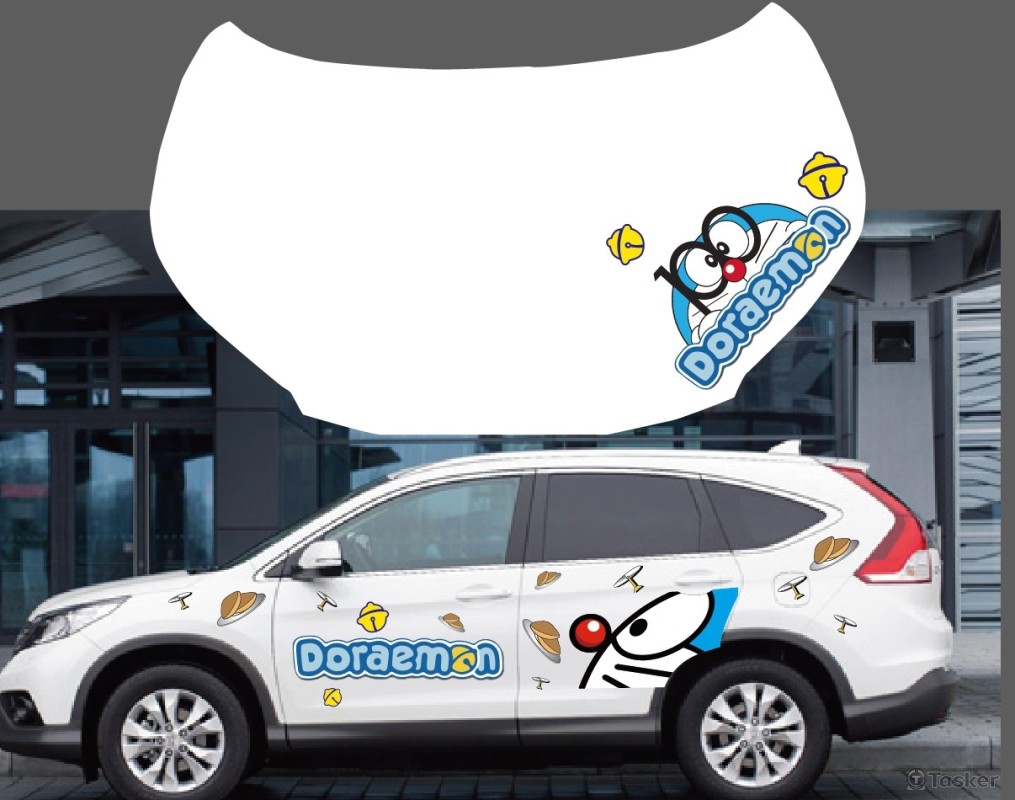 彩繪範例~車身貼紙