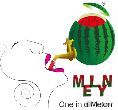 西瓜汁logo包裝設計