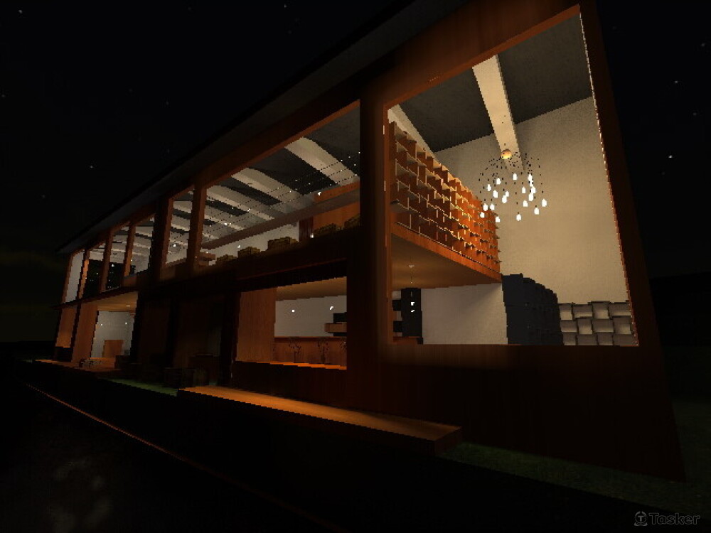 餐廳3D現況模擬