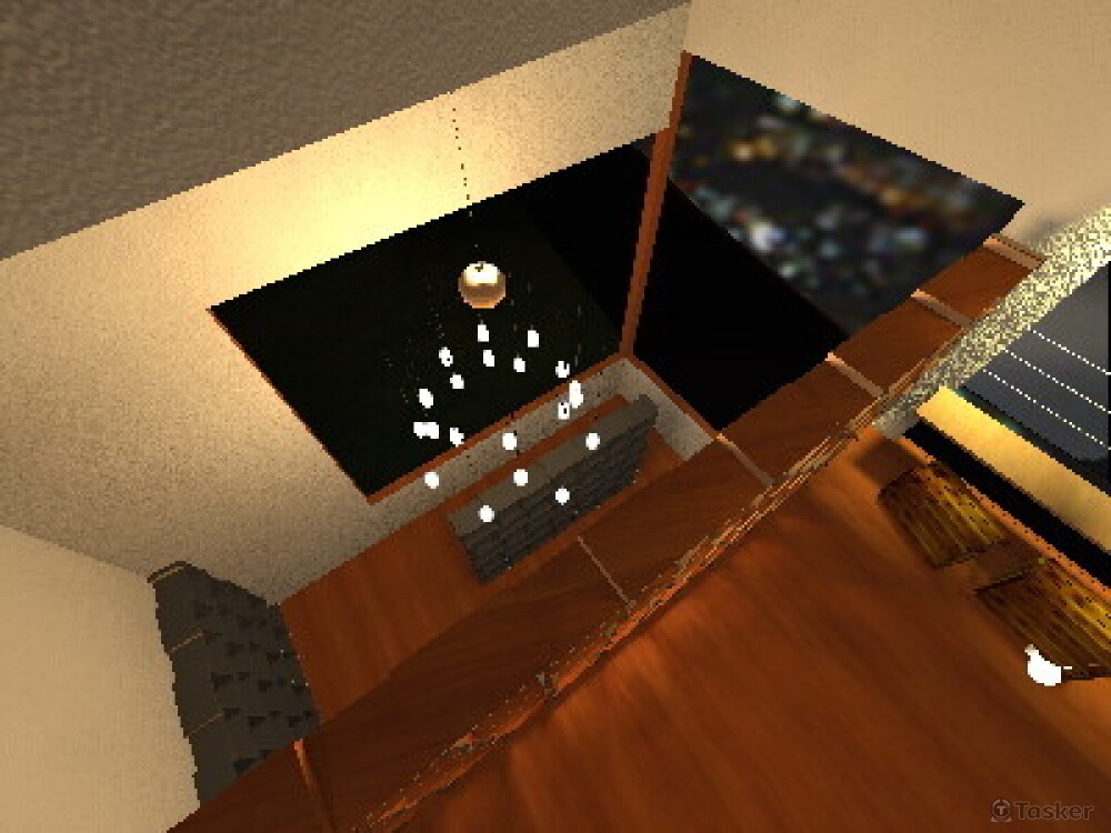 餐廳3D現況模擬