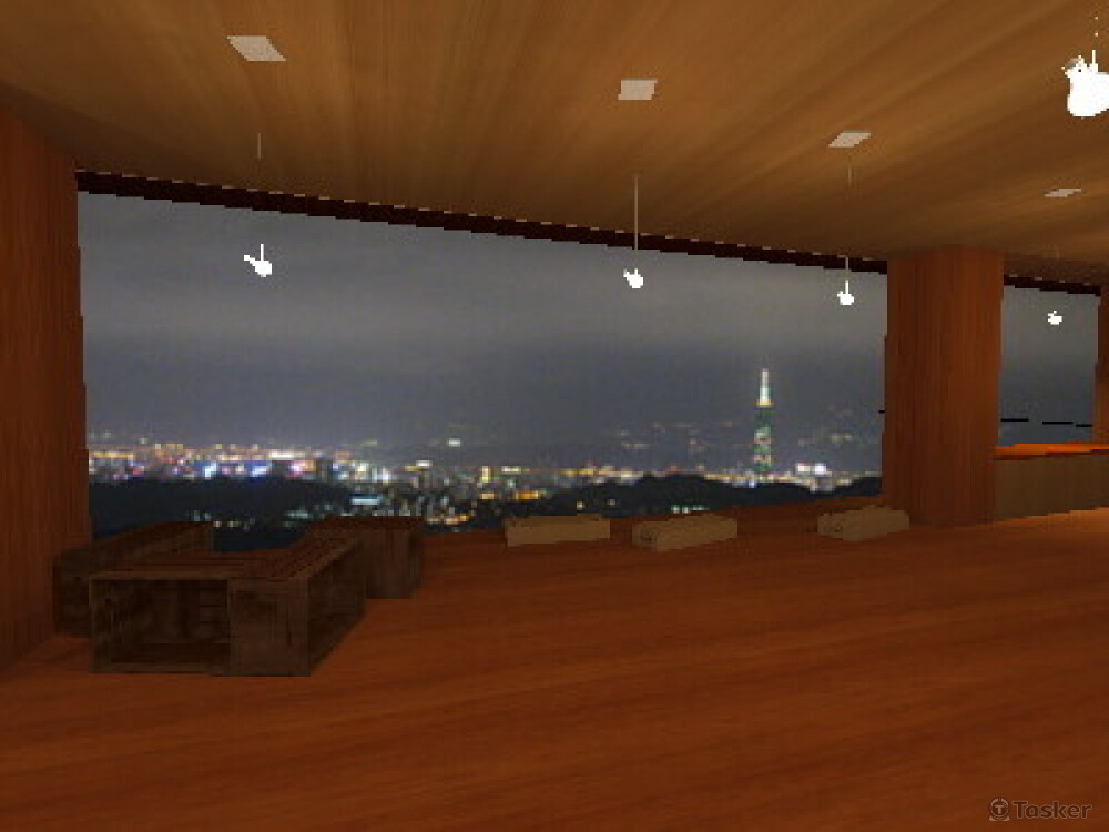 餐廳3D現況模擬