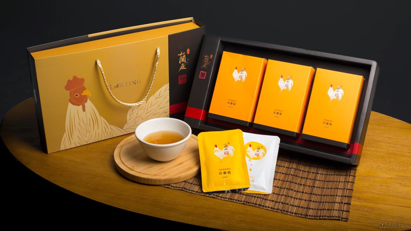 蘭庭雞精-包裝設計