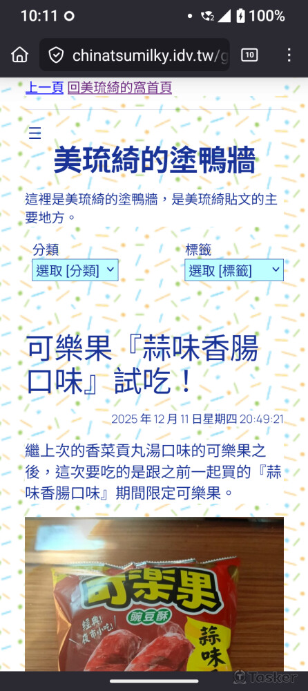 Wordpress 手機版頁面