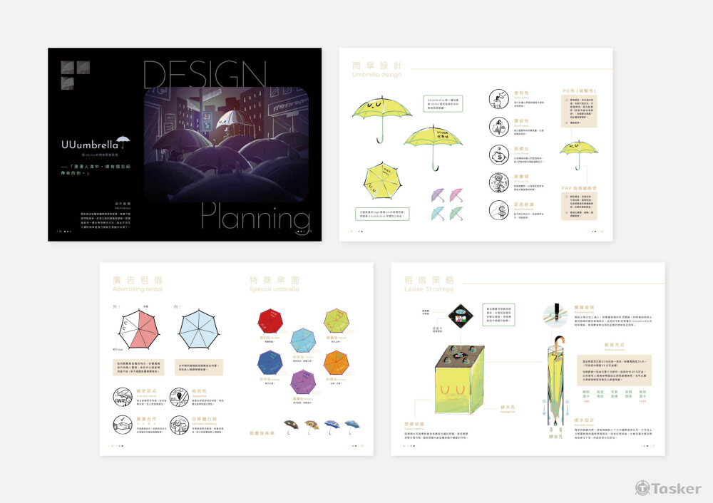 專案排版展示(內容皆為本人設計)