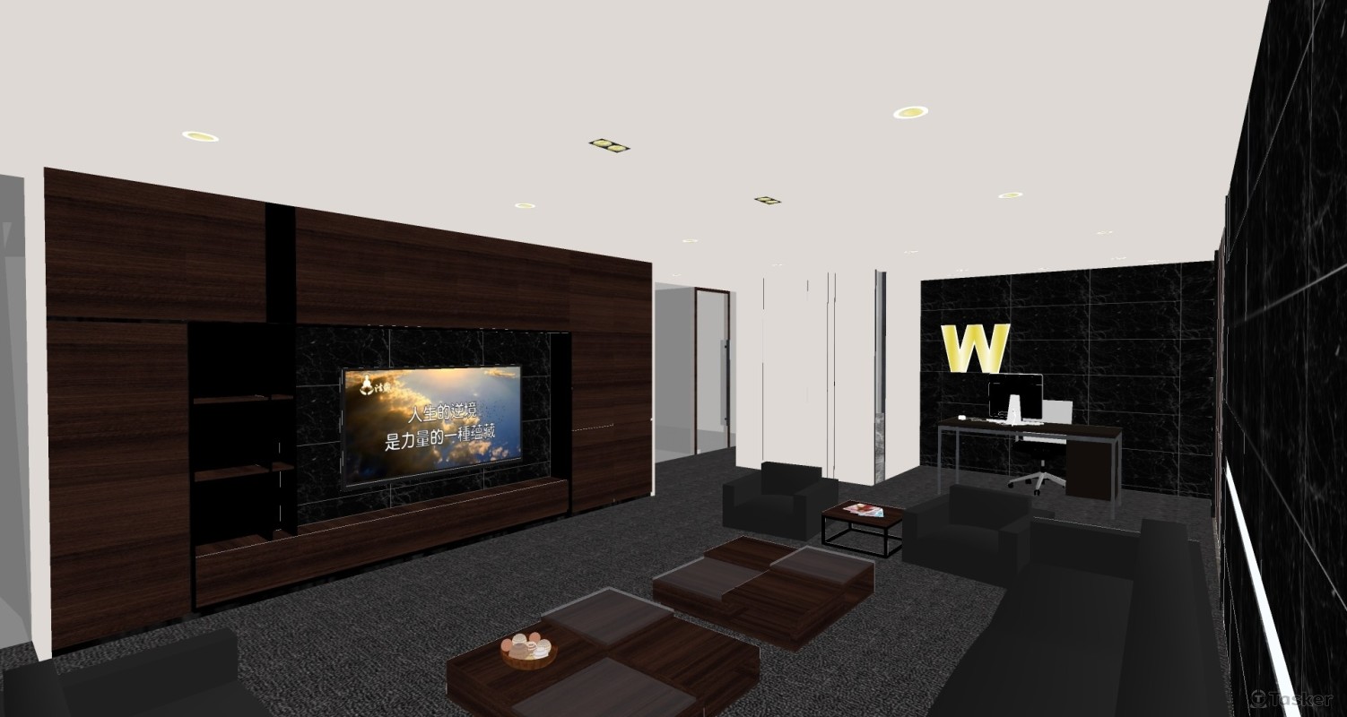 私人招待所3D建模06