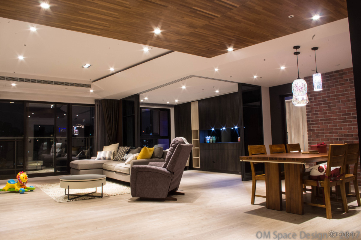 客餐廳+開放式書房