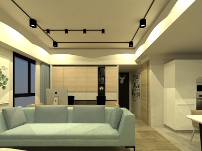 順天璞玥客變設計3D建模