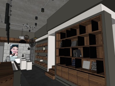 衛浴展售中心3D建模