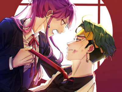 日系風格插畫作品