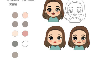 品牌專屬貼圖與角色設計