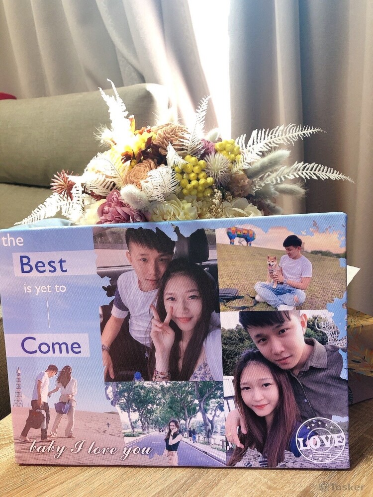 4F包邊油畫框-實拍