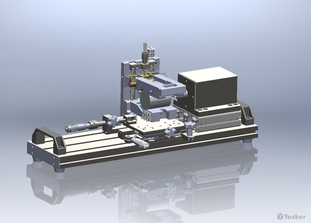 馬達測功機 XYZ軸調整快速夾固