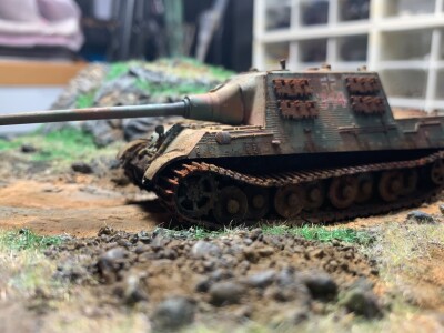 戰車模型組裝上色 