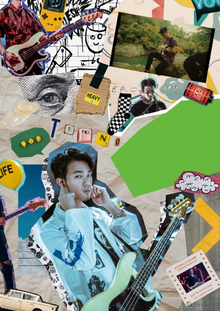 MV場景設計 照片牆