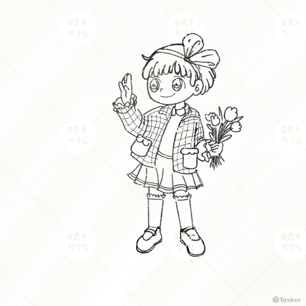 可愛人次形象設計 - 芙芙