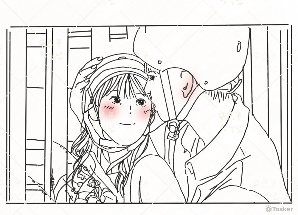 看著喜歡的人,真的會眼裡滿是星星