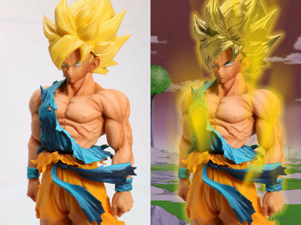 悟空髮色變金色+氣