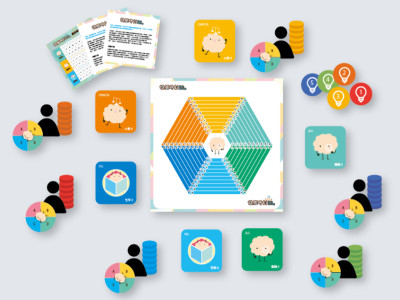 童趣風桌遊設計-燒腦時刻