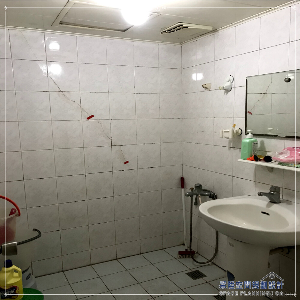 原有老舊浴廁