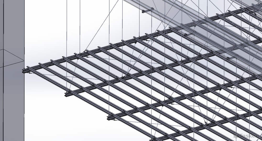 鋼構天花板吊頂-2