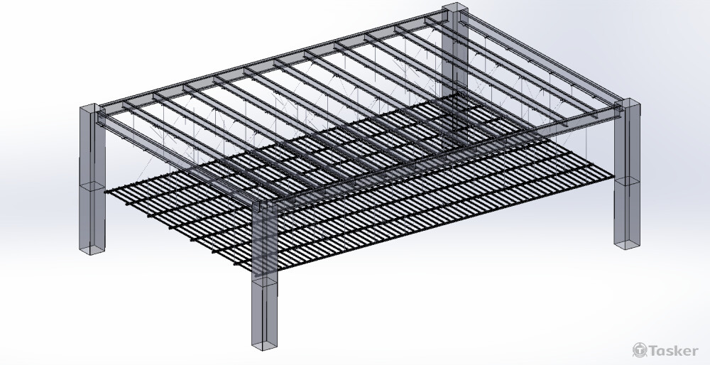 鋼構天花板吊頂-1