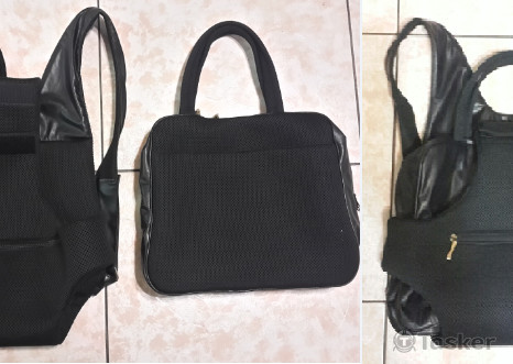 多功能背包(網布+仿皮)